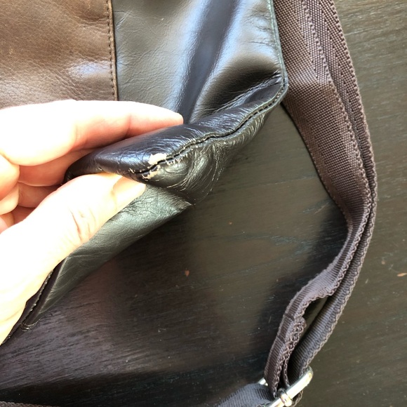 Radley London Leather crossbody purse size OS Brown - Picture 8 of 11